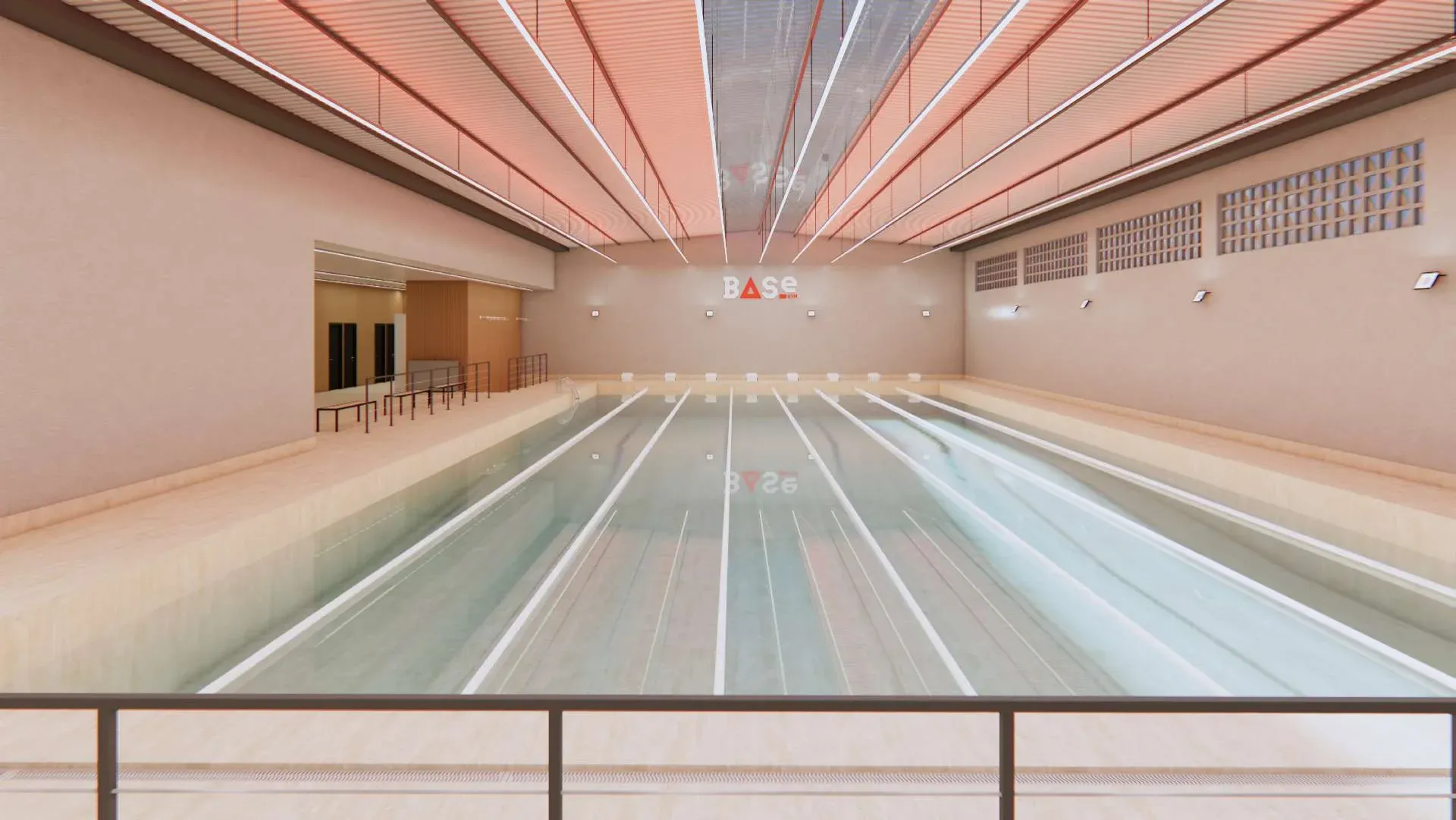 Piscina semiolimpica aquecida